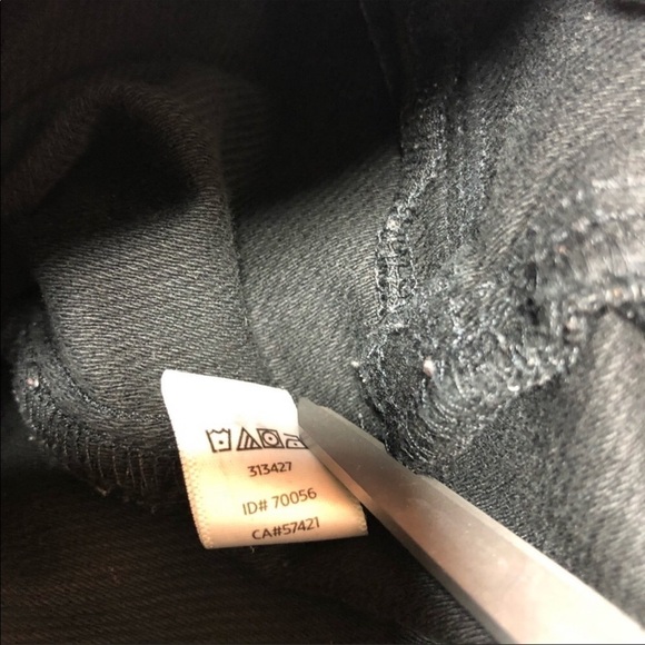 Loft Black Ankle Skinny Jeans 24 - Picture 6 of 7